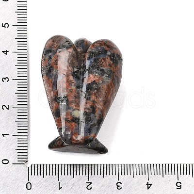 Natural Labradorite Angel Figurine DJEW-N006-01A-26-1