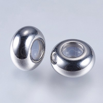 201 Stainless Steel Beads X-STAS-F145-06P-F-1