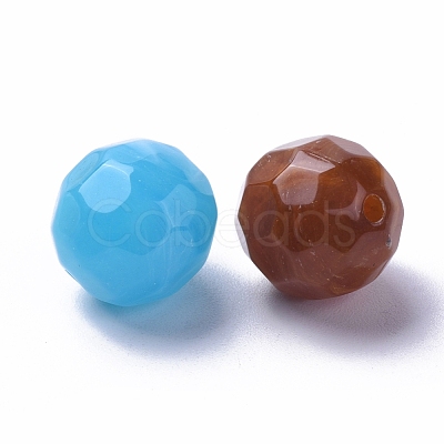 Acrylic Beads X-SACR-S001-14mm-M-1