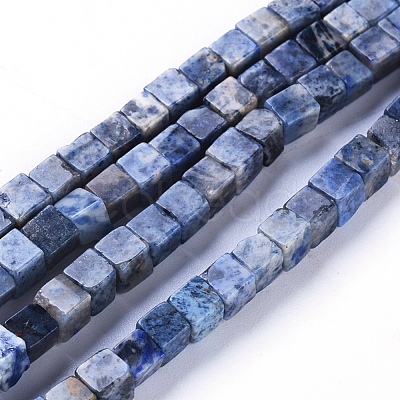 Natural Dumortierite Quartz Beads Strands G-D0020-04B-1