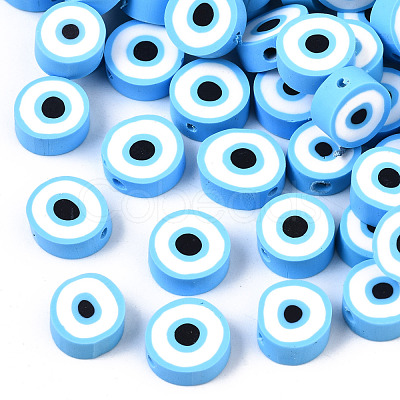 Handmade Polymer Clay Beads CLAY-ZX006-07J-1