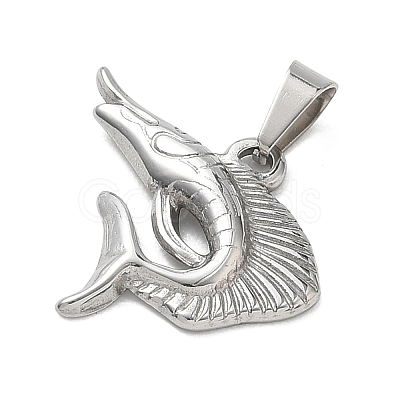 304 Stainless Steel Pendants LS-STAS-B141-03C-P-1