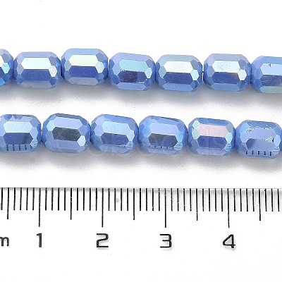 Electroplate Glass Beads Strands EGLA-D030-06F-1