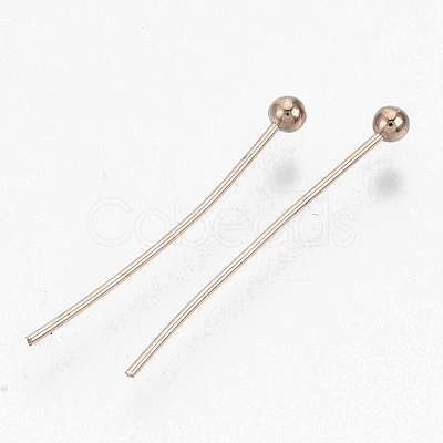 Brass Ball Head pins X-KK-RP0.5x20mm-RG-1