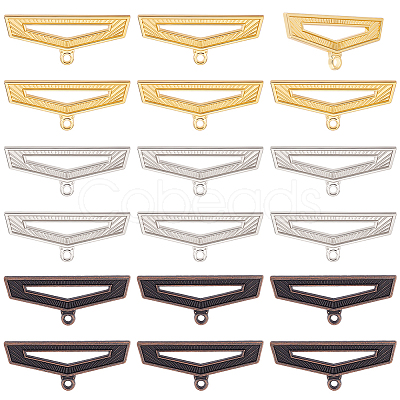 24Pcs 3 Colors Alloy Pendants FIND-FG0002-75A-1