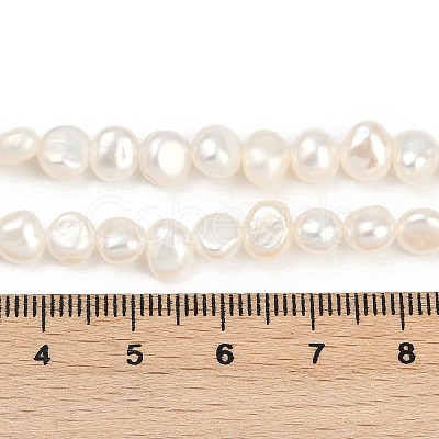 Natural Cultured Freshwater Pearl Beads Strands PEAR-P064-19G-08A-1