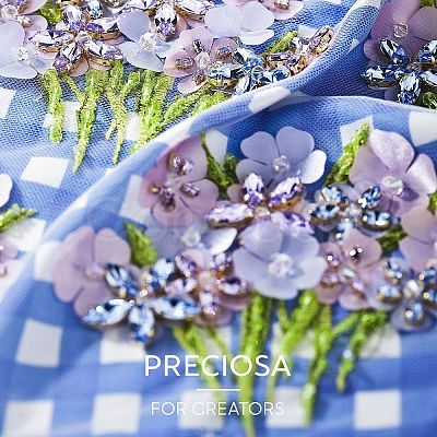 Preciosa® MAXIMA Crystal Sew-On Cups X-PRC-SE15-60010-S-1