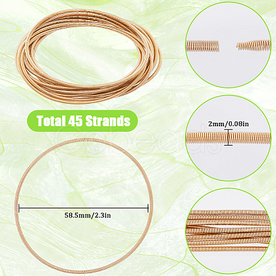 45Pcss Spring Bracelets TWIR-SC0001-03B-1