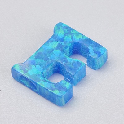 Synthetic Opal Charms G-P248-E-1