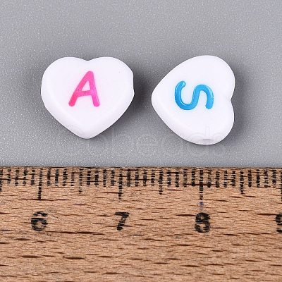 Opaque Acrylic Enamel Beads SACR-Q001-16A-B01-1