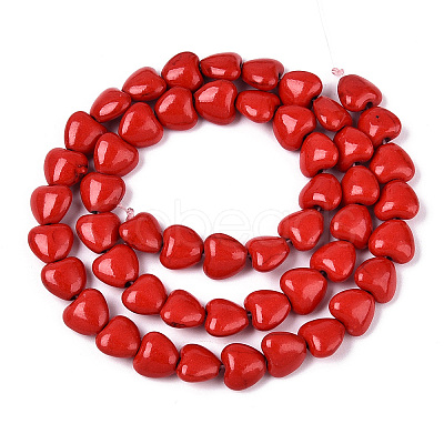 Synthetic Turquoise Beads Strands G-N352-05C-1