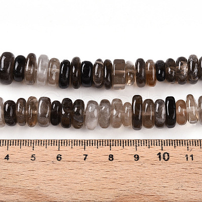 Natural Smoky Quartz Beads Strands G-T141-27-1