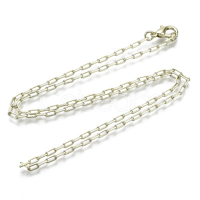 Brass Paperclip Chains MAK-S072-09B-14KC-1