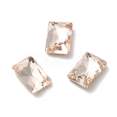 Glass Rhinestone Cabochons RGLA-P037-12A-D-1