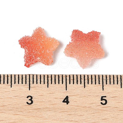 Imitation Candy Food Style Resin Cabochons RESI-R461-02A-1