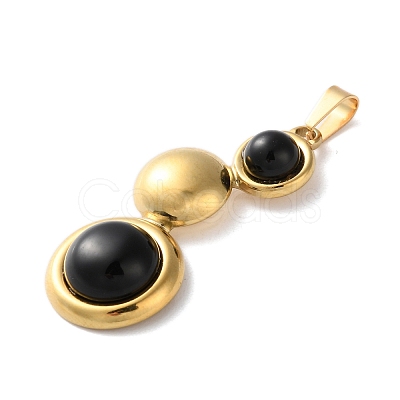 Natural Black Onyx(Dyed & Heated) Pendants STAS-C120-12G-07-1