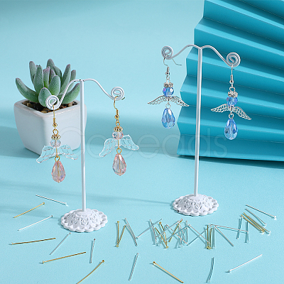 600Pcs 2 Colors Jewelry Findings KK-SP0001-72A-1
