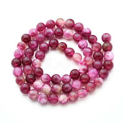 Natural Quartz Beads Strands X-G-N355-6mm-14-1