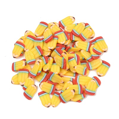 Back to School Handmade Polymer Clay Cabochons CLAY-A007-10A-1