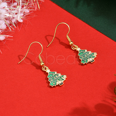 Brass Dangle Earrings XP1117-2-1