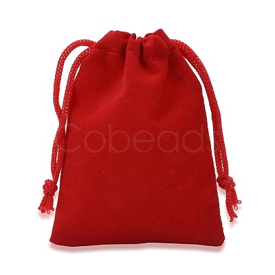 Velvet Cloth Drawstring Bags TP-C001-70X90mm-M-1