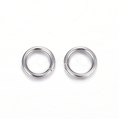 Tarnish Resistant 304 Stainless Steel Open Jump Rings STAS-D447-18-1