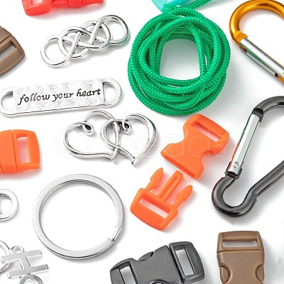 DIY Parachute Cord Bracelets Making Kits DIY-LS0003-89-1