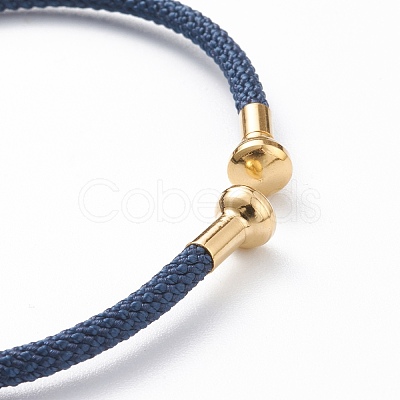 Braided Carbon Steel Wire Bracelet Making MAK-A017-B04-1