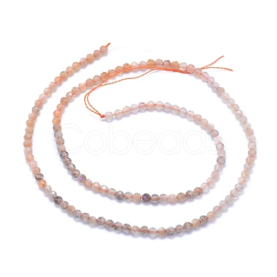 Natural Multi-Moonstone Beads Strands G-I279-E13-01-1