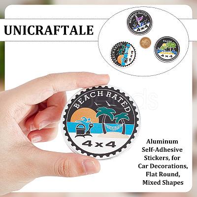 Aluminum Self-Adhesive Stickers STIC-UN0001-01C-1