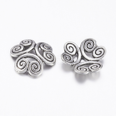 Tibetan Style Bead Caps EA483Y-1