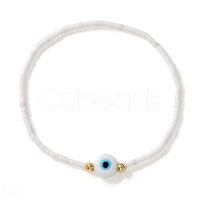 1Pc Glass Seed Beads Stretch Bracelets LS-KP5513-10-1