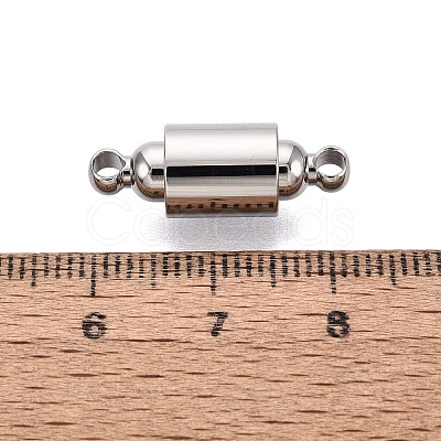 304 Stainless Steel Magnetic Clasps STAS-N127-03P-1