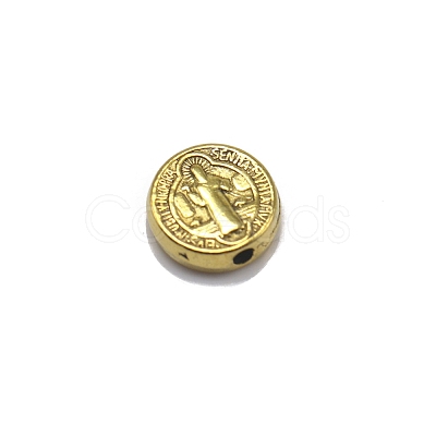 Tibetan Style Alloy Beads EAER-PW0001-153AG-1