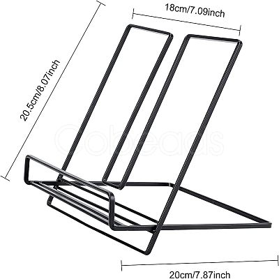 Iron Book Display Frame ODIS-WH0008-45-1