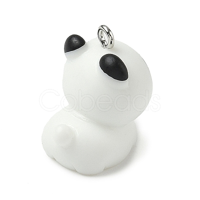 Animal Series Resin Pendants RESI-K203-09D-1