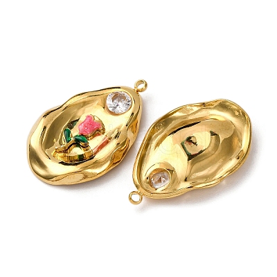 304 Stainless Steel Enamel Pendants STAS-L299-12G-02-1