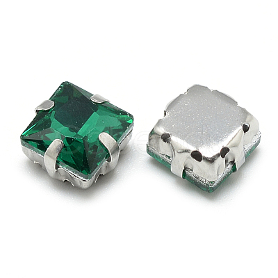 Sew on Rhinestone RGLA-T037-8x8mm-16-1