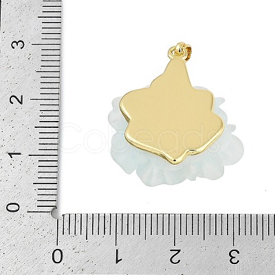 Rack Plating Brass Pendants KK-C082-15G-07-1