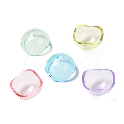 Transparent Acrylic Bead Cone OACR-A023-01A-1
