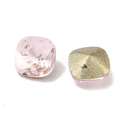 Glass Rhinestone Cabochons RGLA-L029-14B-223-1