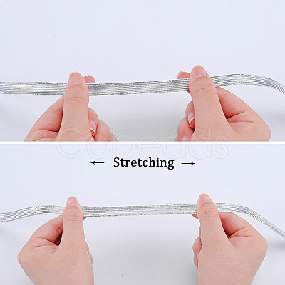24 Yards Flat Elastic Cord/Band EC-GF0001-34A-1
