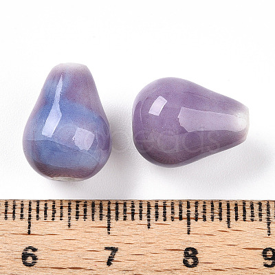 Handmade Porcelain Beads PORC-N008-05G-1