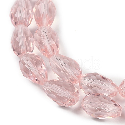 Transparent Glass Beads Strands EGLA-N013-T10mm-D18-1