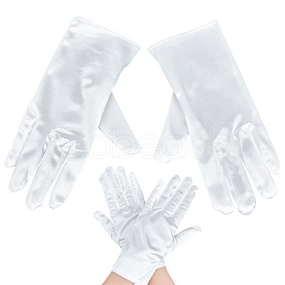 Satin Gloves AJEW-CY0002-52B-1