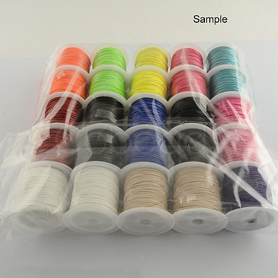 Korean Waxed Polyester Cords YC-R004-1.0mm-09-1