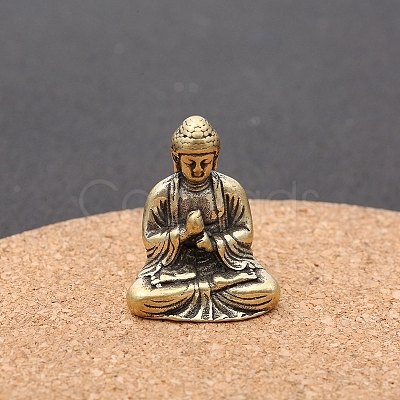 Brass Buddha Statue Display Decoration PW-WG9F82B-04-1