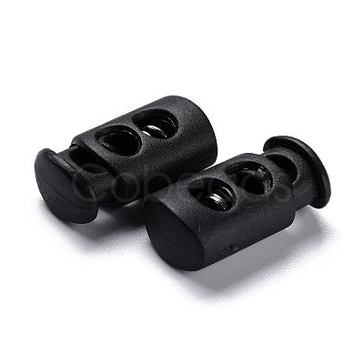 Plastic Spring Cord Lock Stopper Cylinder LS-FIND-I013-A12-1