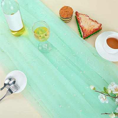 3 Yards Polyester Mesh Fabric DIY-WH0816-169A-1