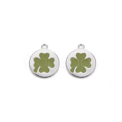 Brass Enamel Charms KK-S356-669P-NF-1